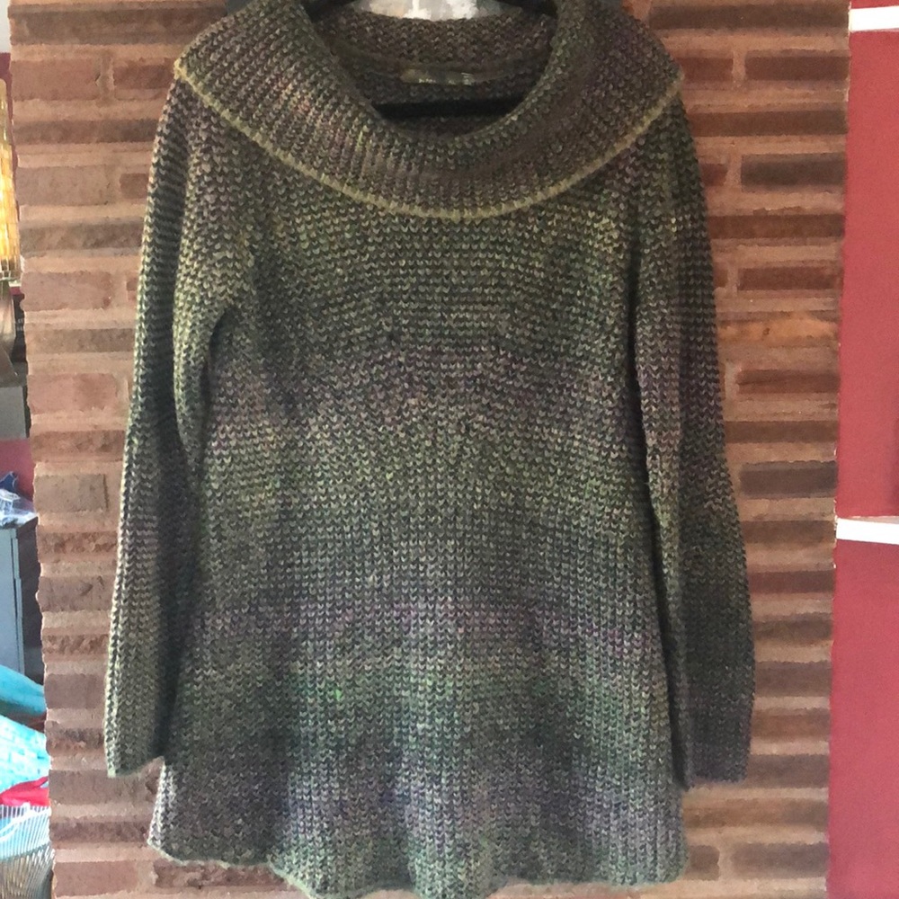Prana Ombre Acrylic Blend Sweater EUC
